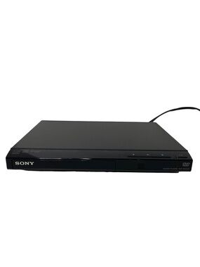 Sony CD/DVD Video Player Dolby Digital Compact Slim Black Model DVP-SR210P